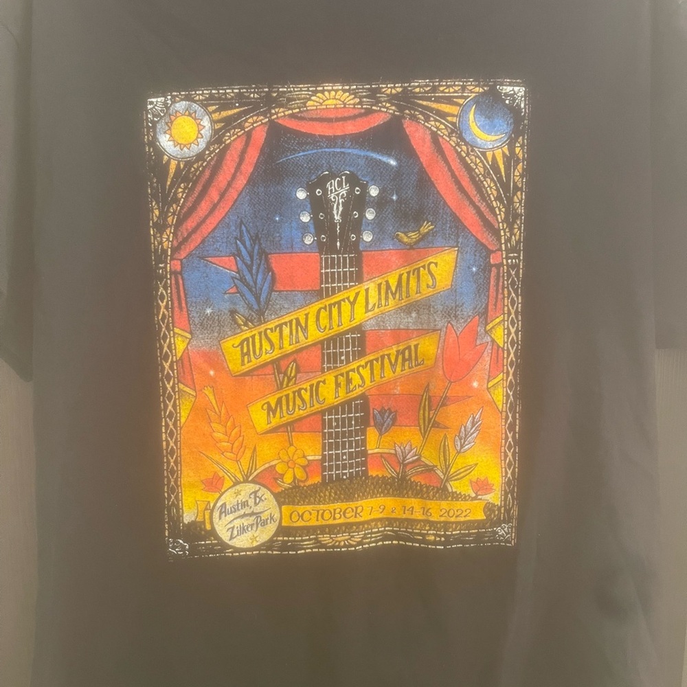 Austin City Limits Festival black Tee